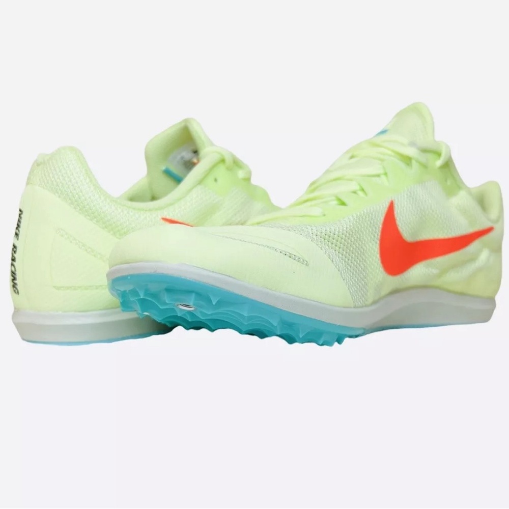 Nike Zoom Rival D Track Racing Spikes 10 Barely Volt Green 907566-700 Size 11